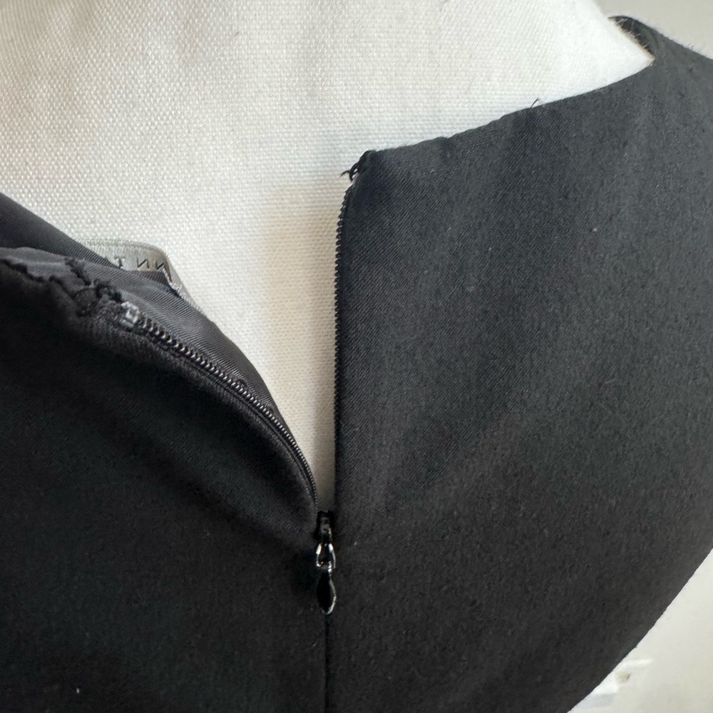 Ann Taylor Black and Gray Mini Dress - Picture 3 of 5